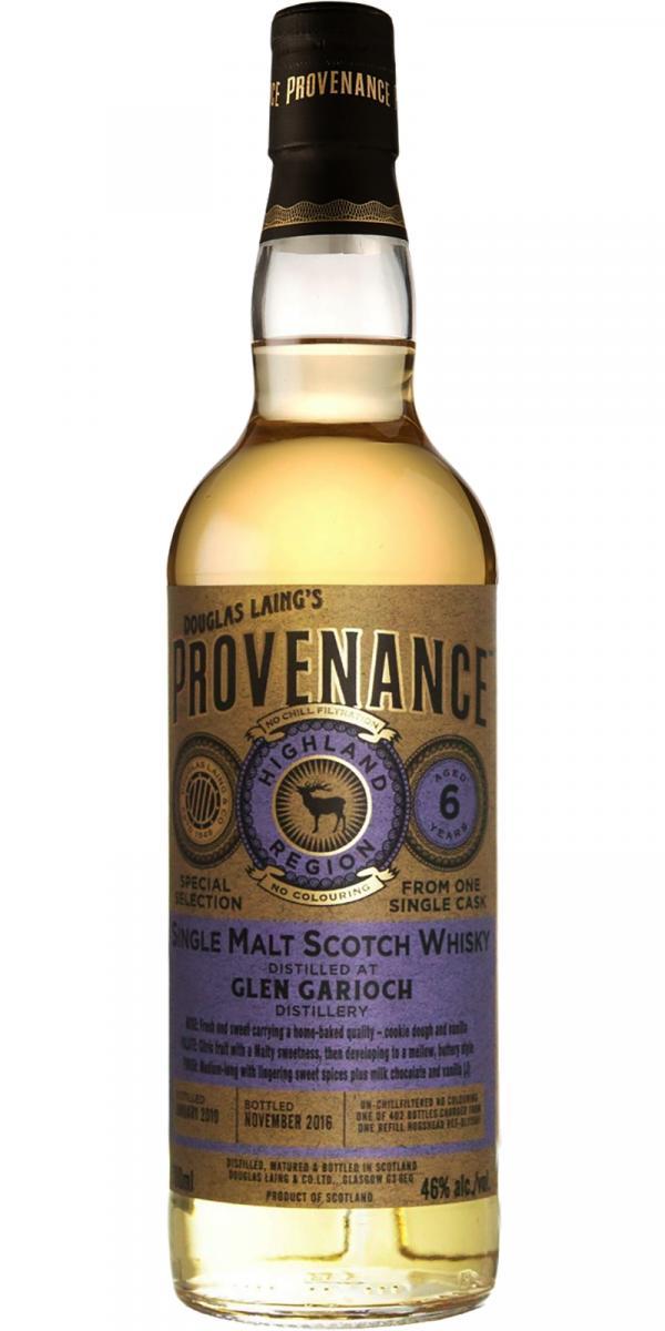Glen Garioch 2010 DL Provenance