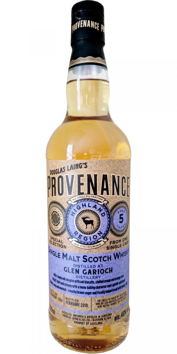 Glen Garioch 2014 DL Provenance