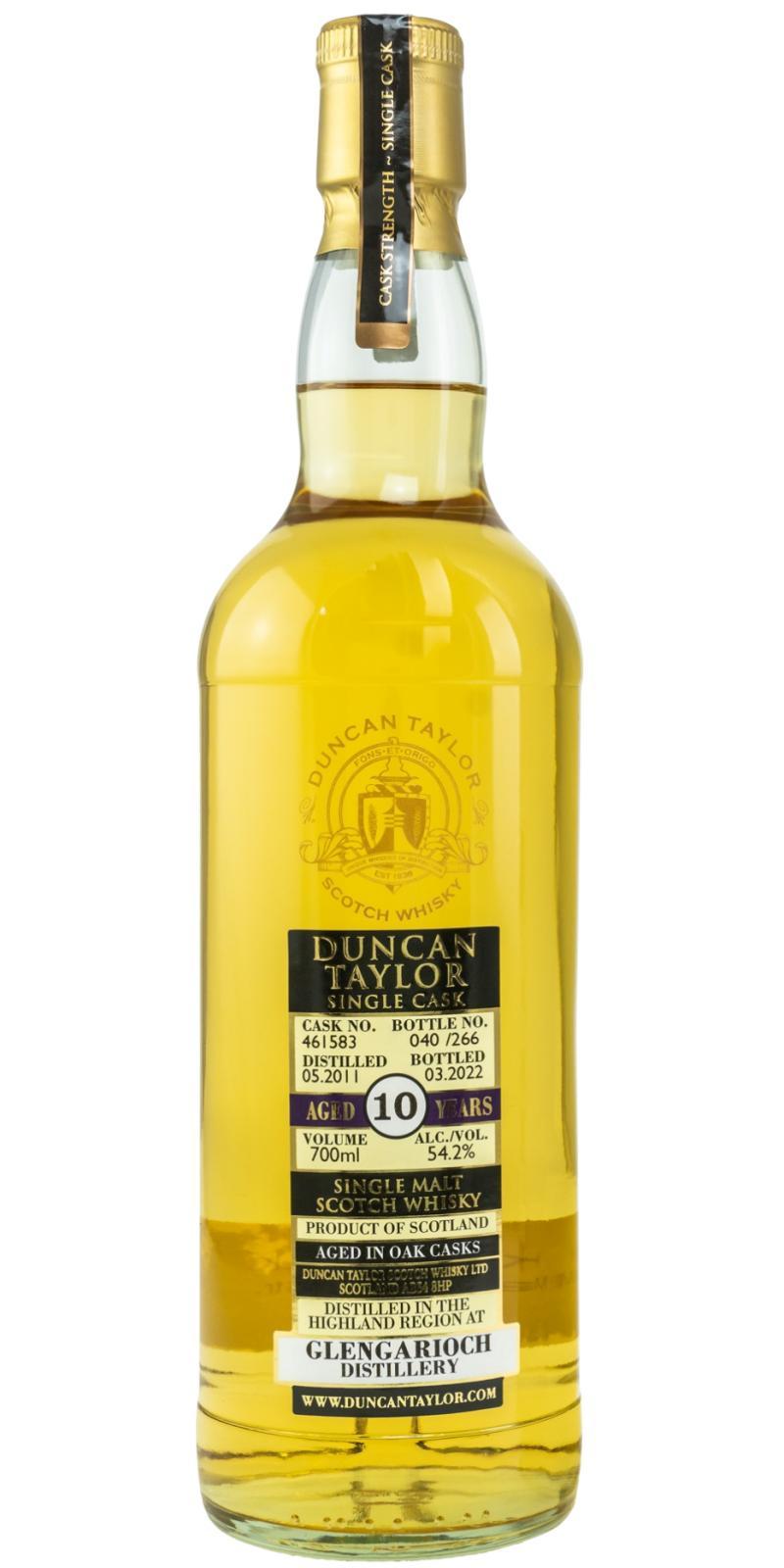 Glen Garioch 2011 DT