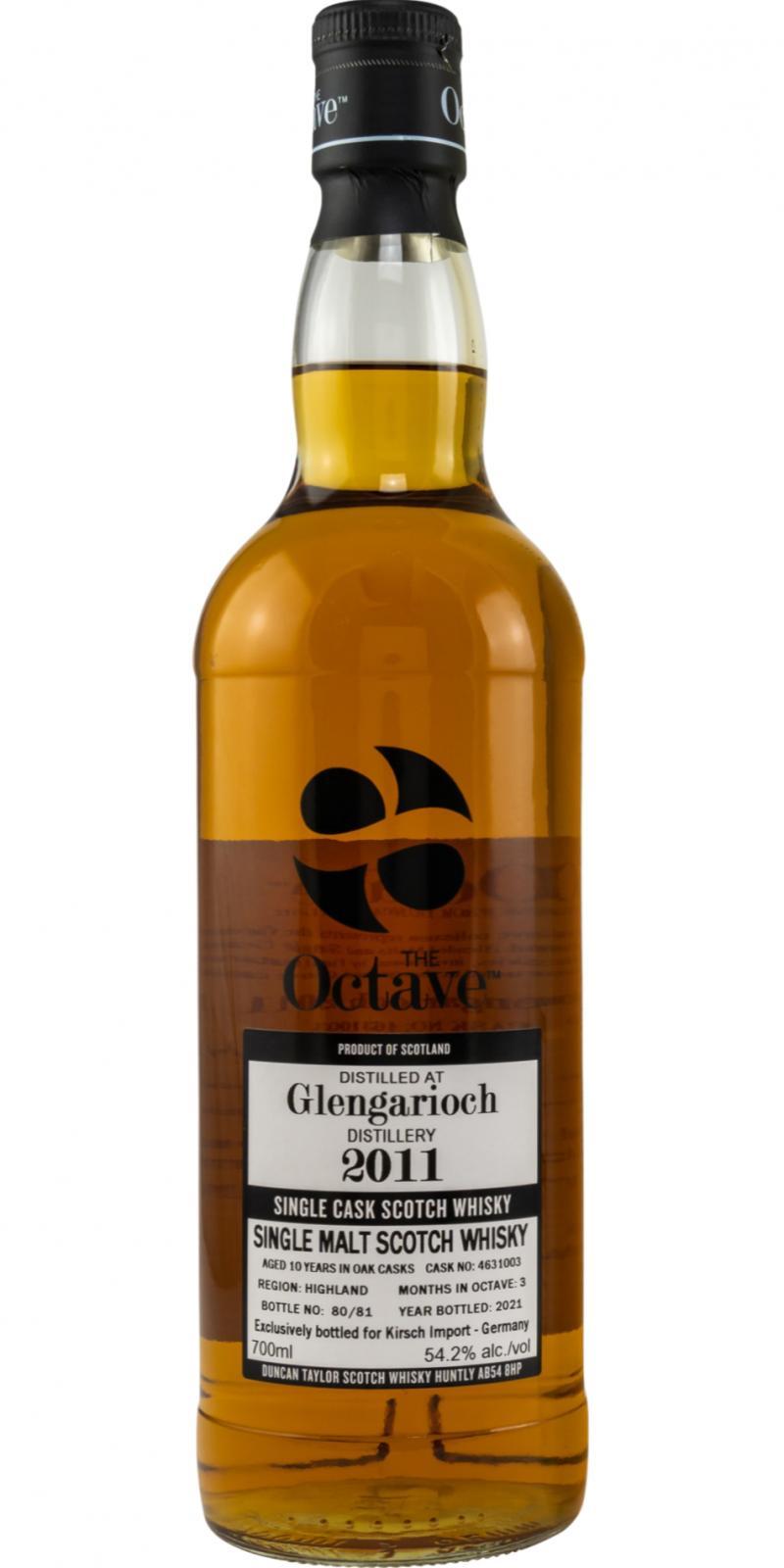 Glen Garioch 2011 DT The Octave
