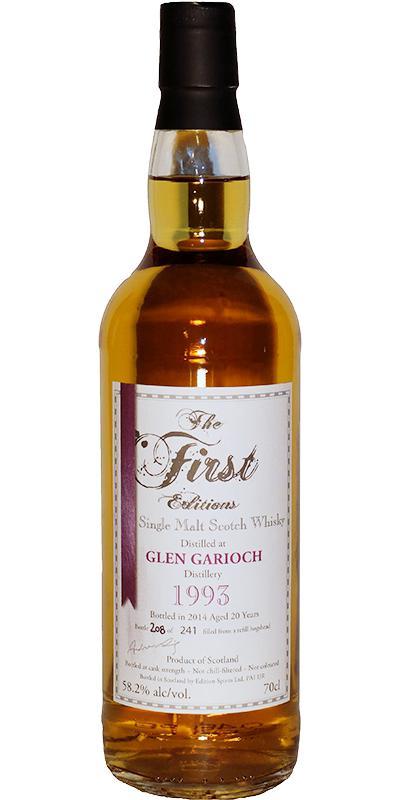 Glen Garioch 1993 ED The First Editions