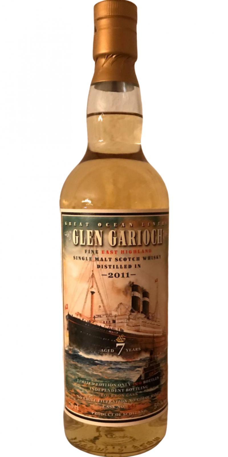 Glen Garioch 2011 JW Great Ocean Liners