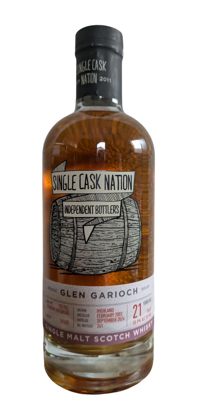 Glen Garioch 2003 JWC Single Cask Nation