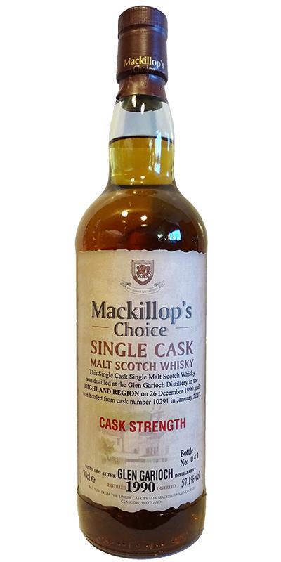 Glen Garioch 1990 McC Single Cask - Cask Strength