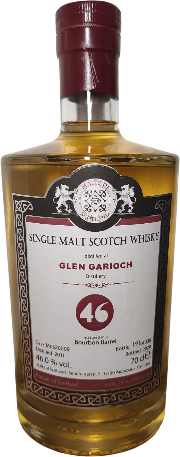 Glen Garioch 2011 MoS