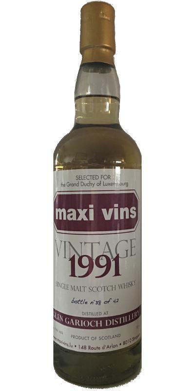 Glen Garioch 1991 MV Vintage