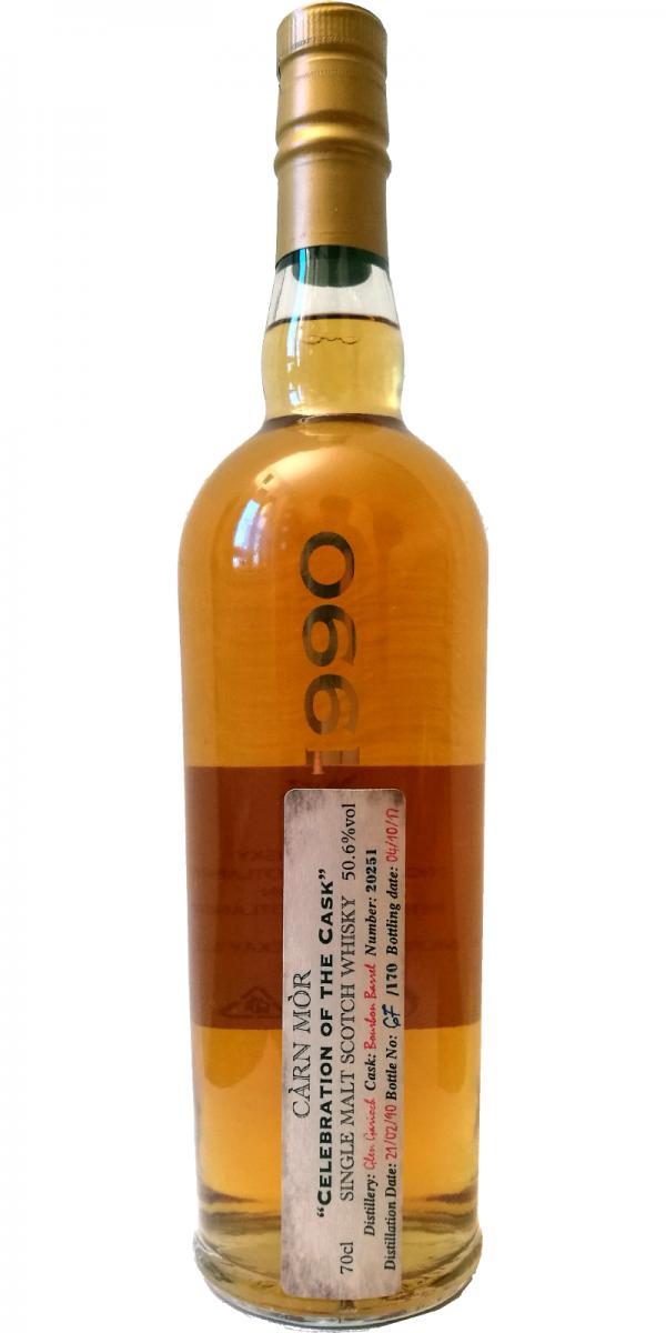 Glen Garioch 1990 MMcK Càrn Mòr Celebration of the Cask