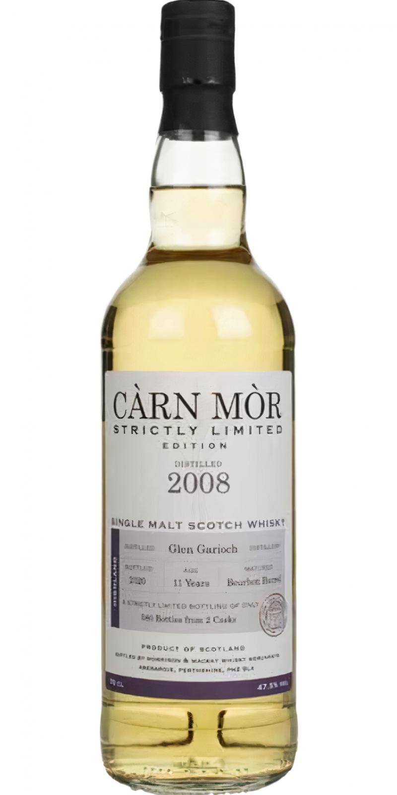 Glen Garioch 2008 MMcK Càrn Mòr - Strictly Limited Edition