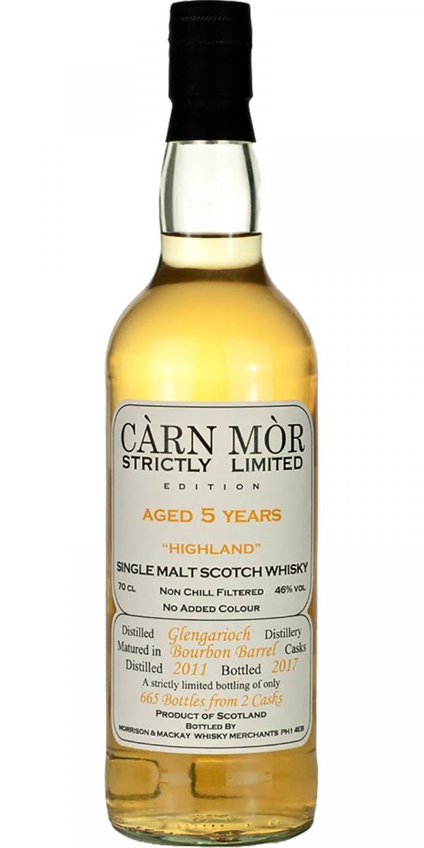 Glen Garioch 2011 MMcK Càrn Mòr - Strictly Limited Edition