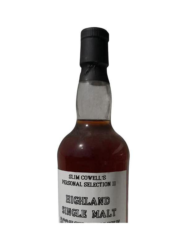 Glen Garioch 1972 MHDL Slim Cowell's Personal Selection II
