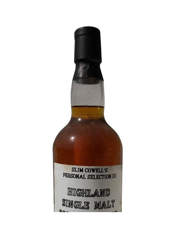 Glen Garioch 1973 MHDL Slim Cowell's Personal Selection III