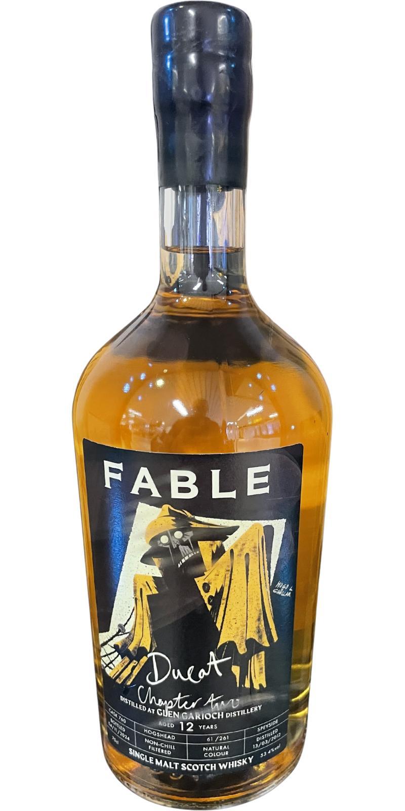 Glen Garioch 2012 PSL Fable - Chapter 2 - Ducat