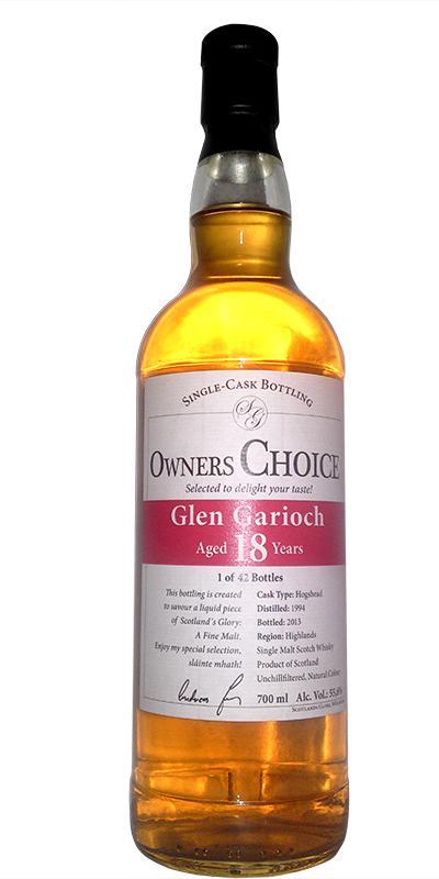 Glen Garioch 1994 SG Owners Choice