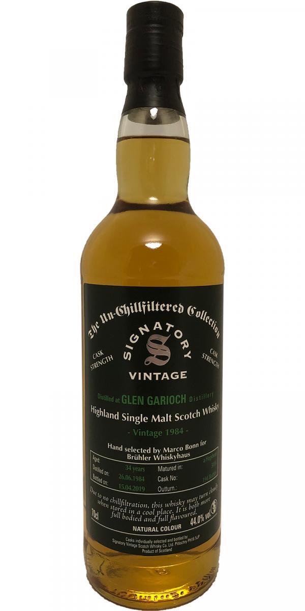 Glen Garioch 1984 SV The Un-Chillfiltered Collection - Cask Strength