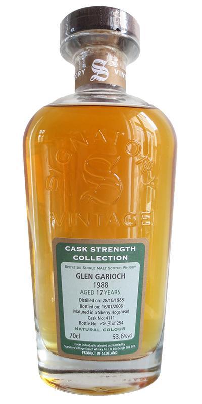 Glen Garioch 1988 SV Cask Strength Collection