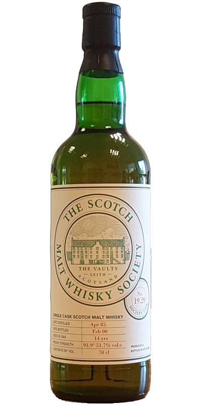 Glen Garioch 1985 SMWS 19.29