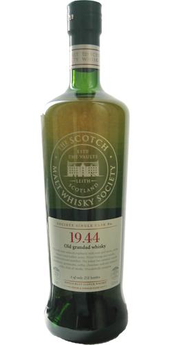 Glen Garioch 1988 SMWS 19.44 Old grandad whisky
