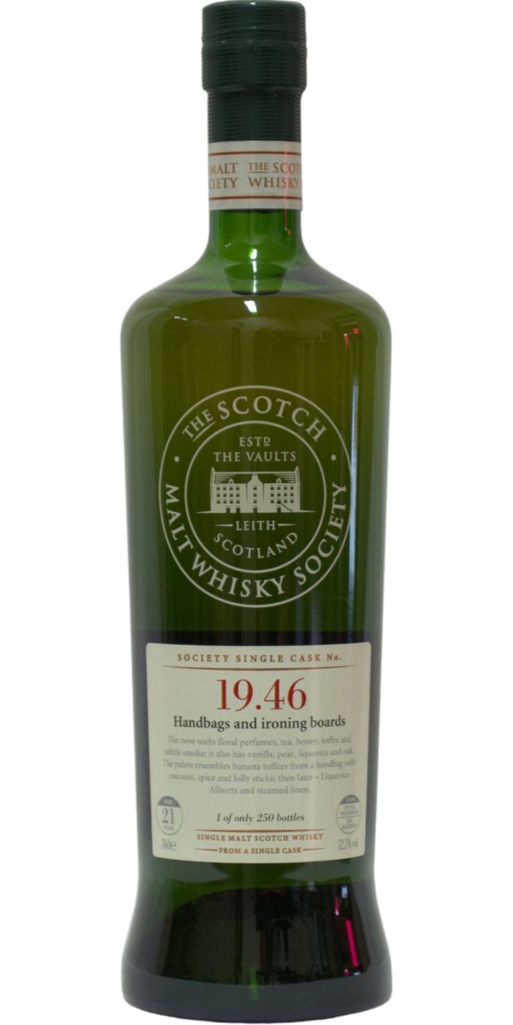 Glen Garioch 1988 SMWS 19.46 Handbags and ironing boards