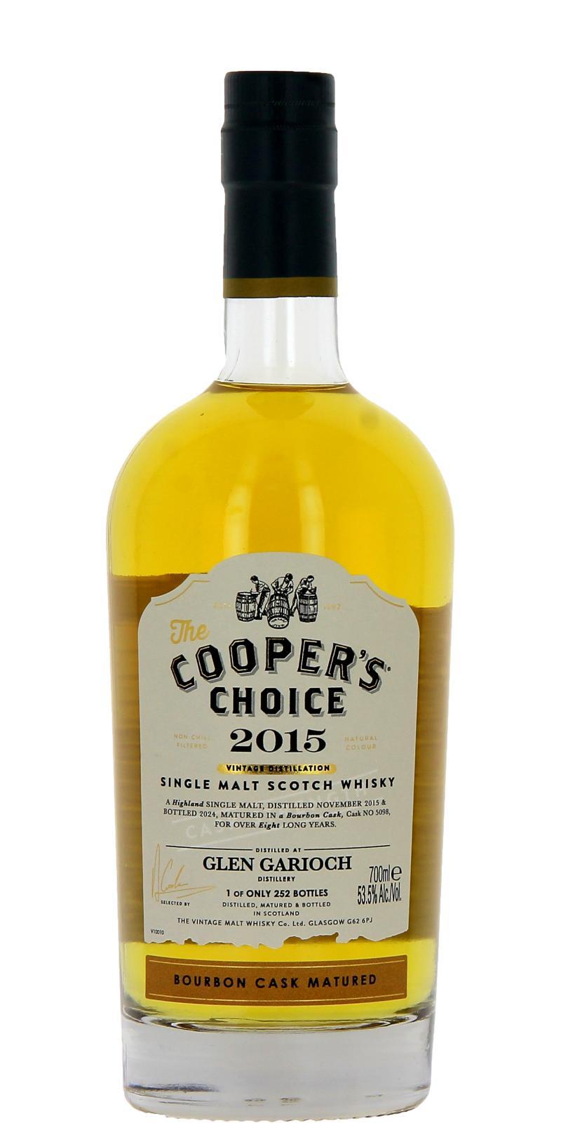 Glen Garioch 2015 VM The Cooper's Choice