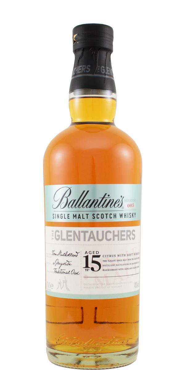 Glentauchers 15-year-old  Ballantine’s Series No. 003