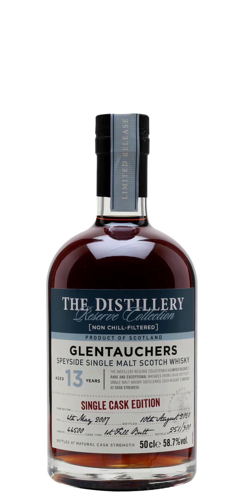 Glentauchers 2007  The Distillery Reserve Collection