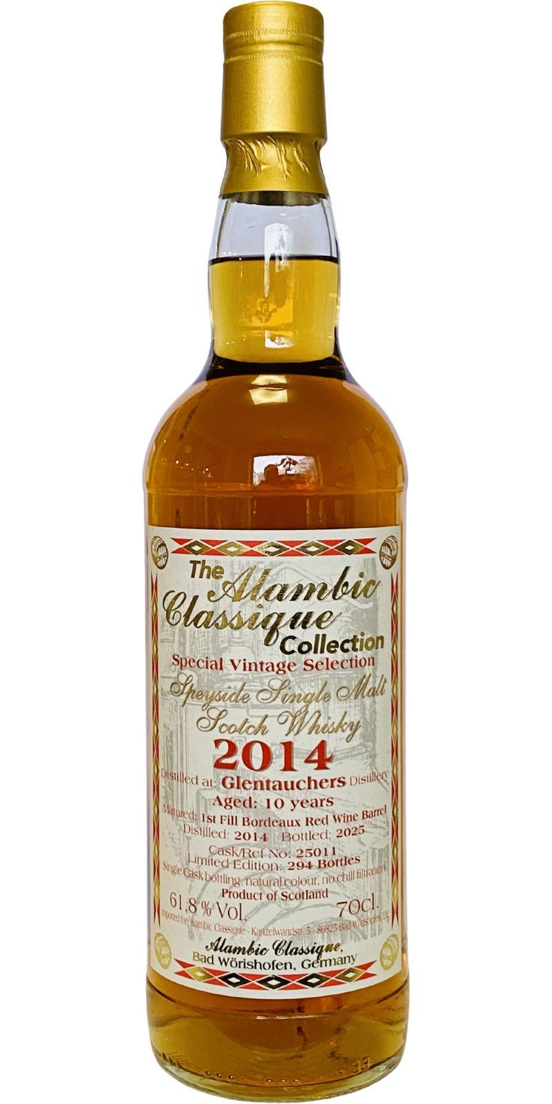Glentauchers 2014 AC  Special Vintage Selection