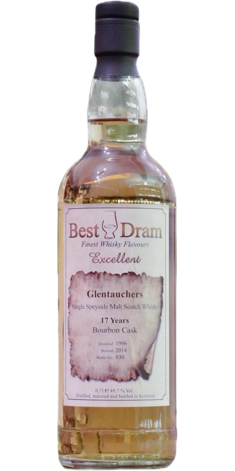Glentauchers 1996 BD  Excellent