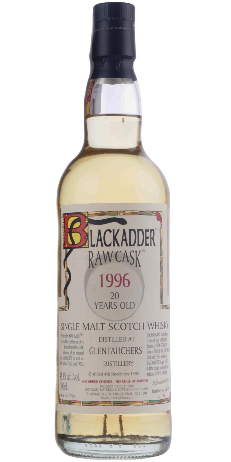 Glentauchers 1996 BA  Raw Cask