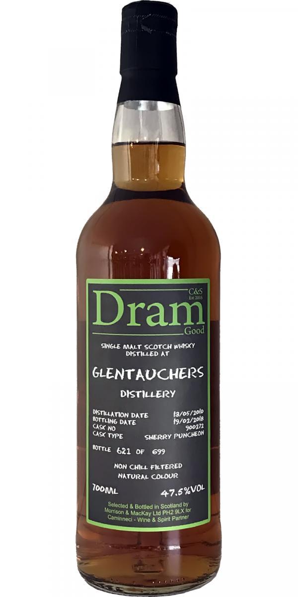 Glentauchers 2010 C&S  Dram Good