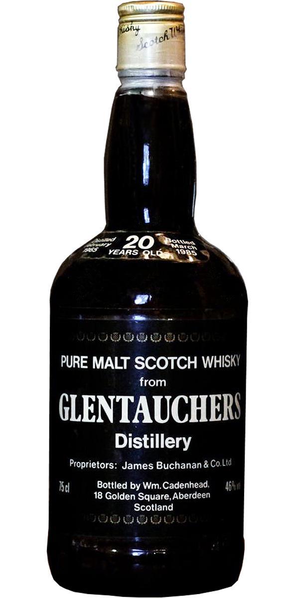Glentauchers 1965 CA  Dumpy Bottle