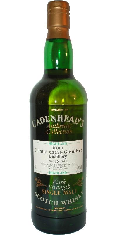 Glentauchers 1977 CA  Authentic Collection