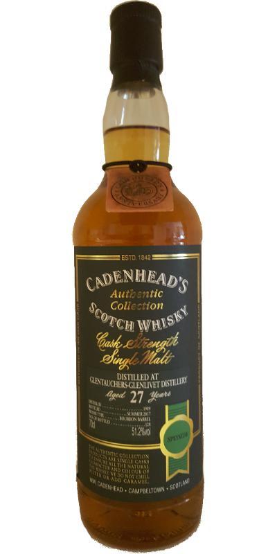 Glentauchers 1989 CA  Authentic Collection