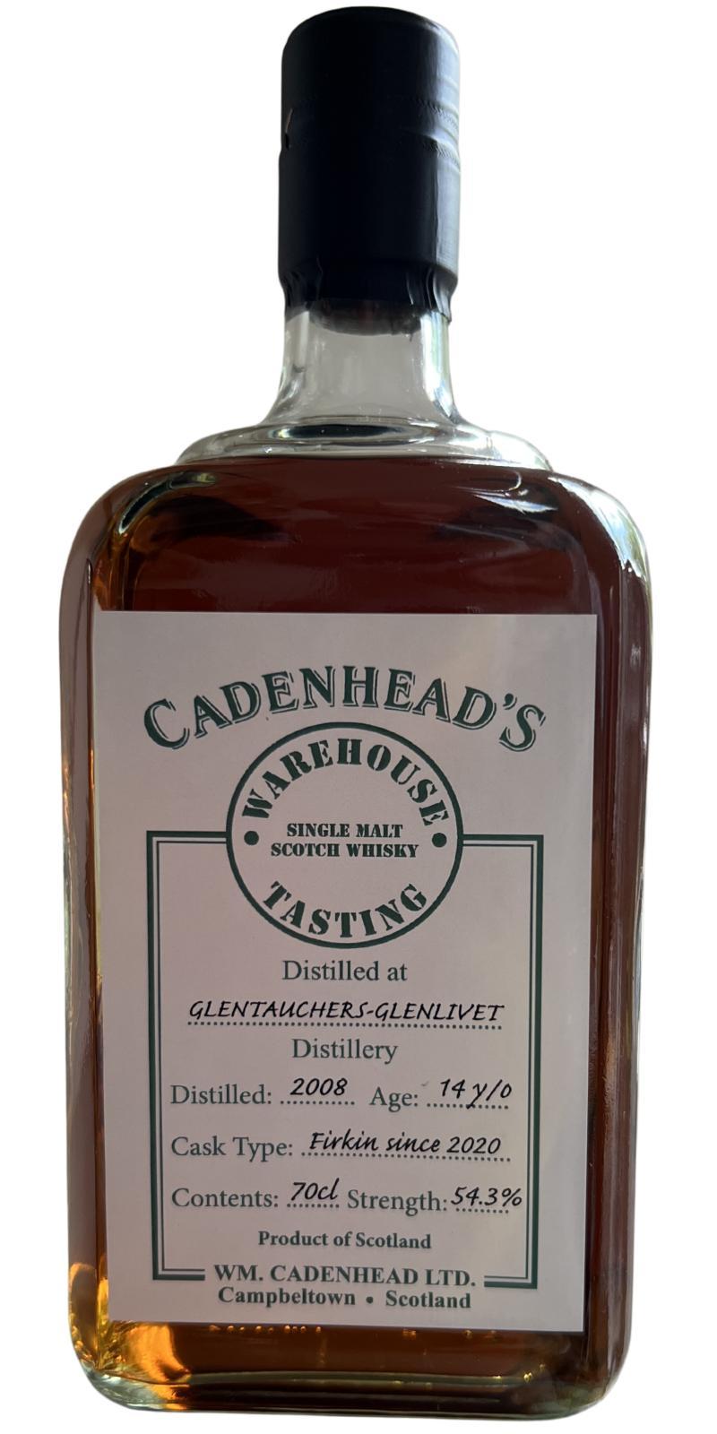 Glentauchers 2008 CA  Warehouse Tasting