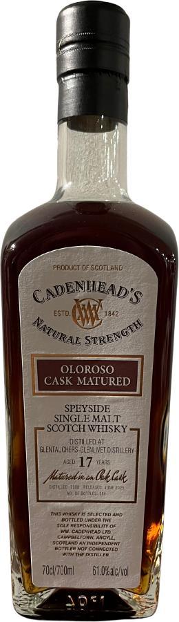 Glentauchers 2008 CA  Authentic Collection