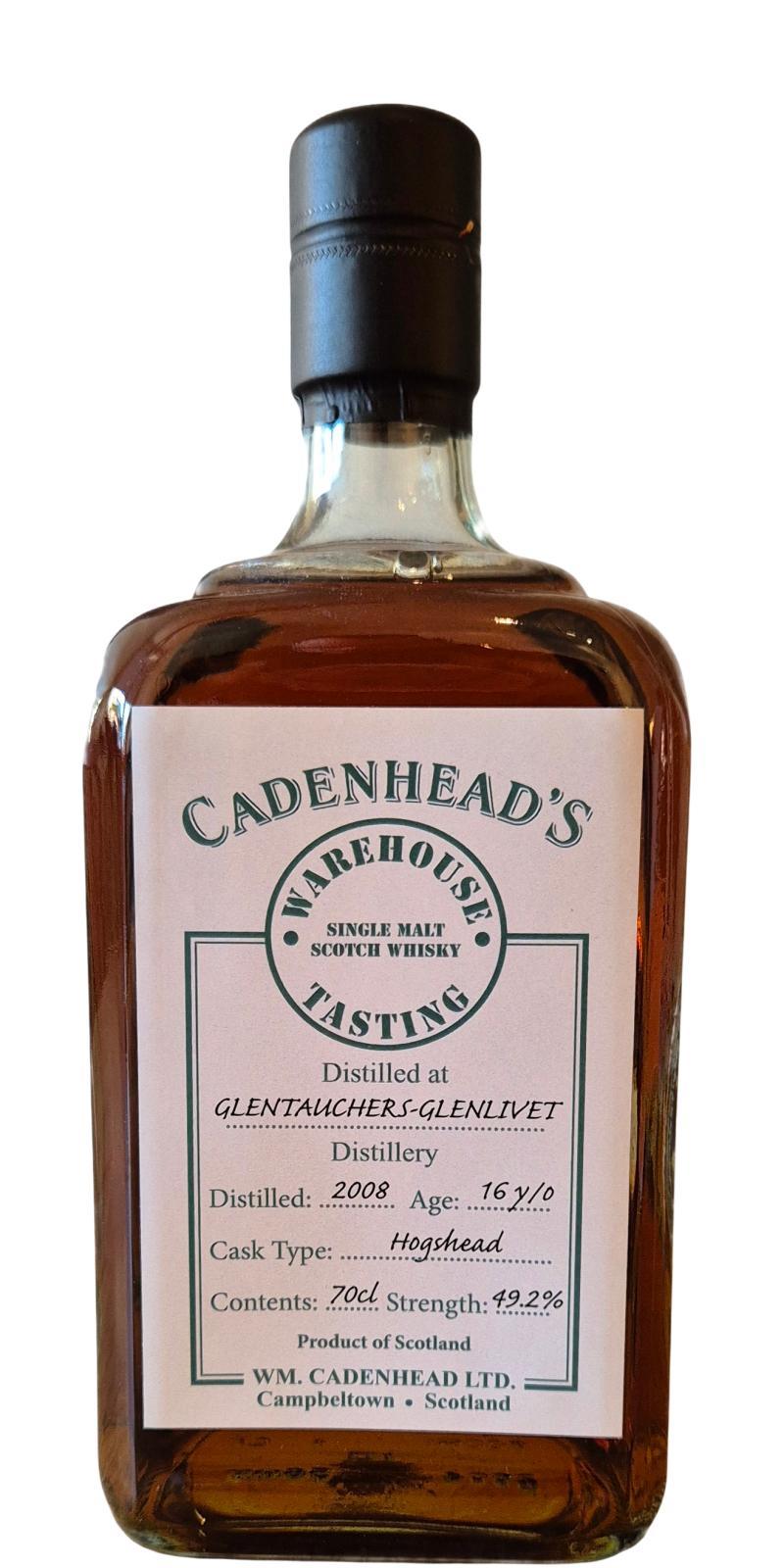 Glentauchers 2008 CA  Warehouse Tasting