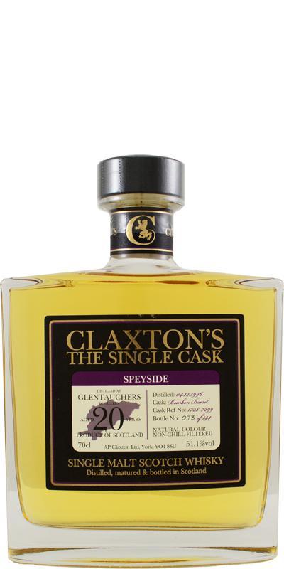 Glentauchers 1996 Cl  The Single Cask