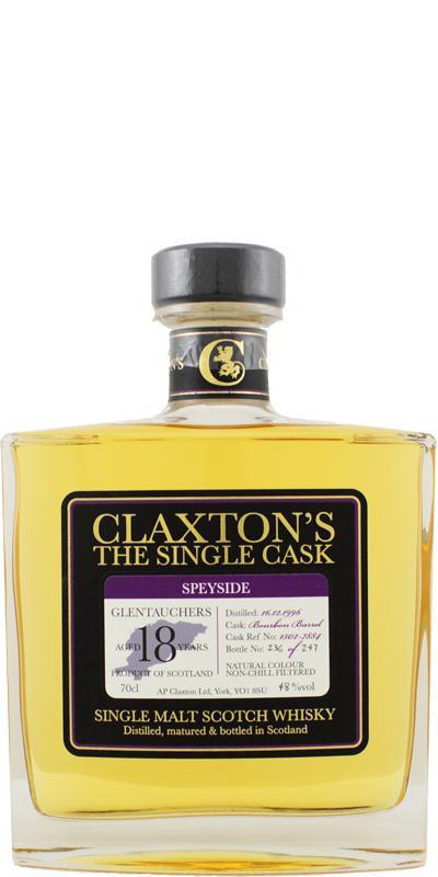 Glentauchers 1996 Cl  The Single Cask