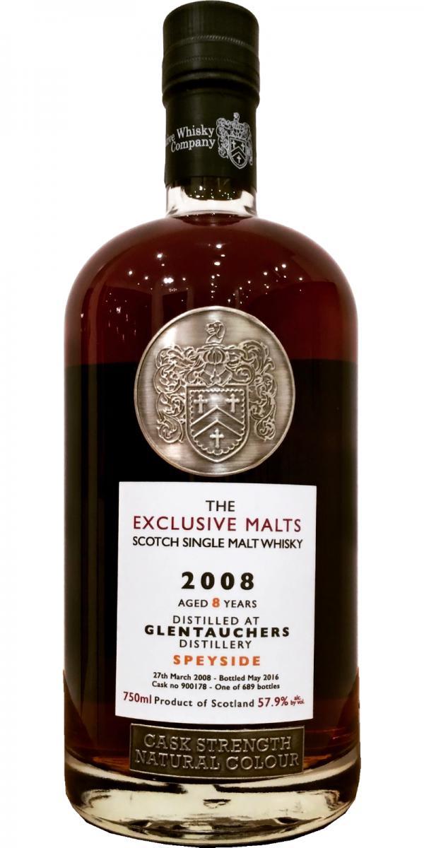 Glentauchers 2008 CWC  The Exclusive Malts
