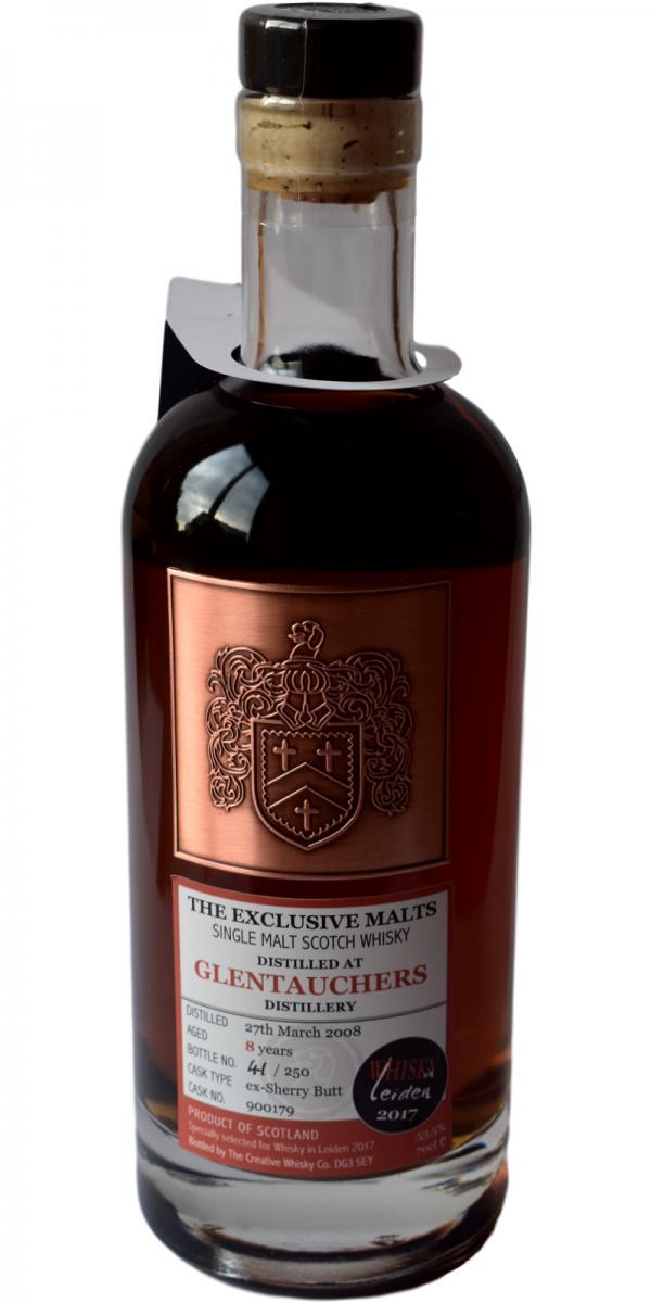 Glentauchers 2008 CWC  The Exclusive Malts