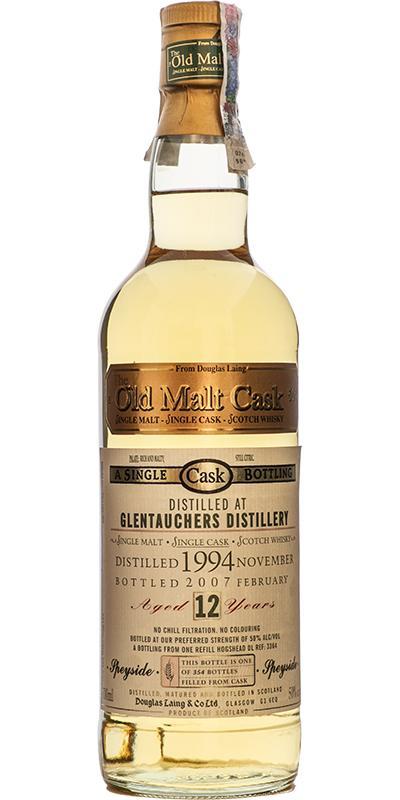 Glentauchers 1994 DL  The Old Malt Cask