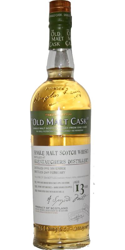 Glentauchers 1995 DL  The Old Malt Cask