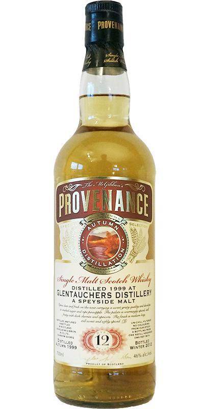 Glentauchers 1999 McG  McGibbon's Provenance