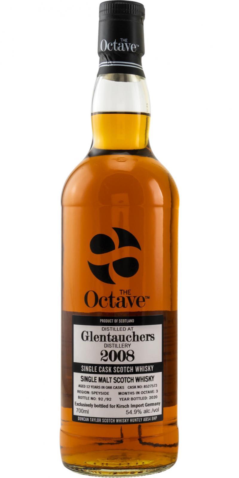 Glentauchers 2008 DT  The Octave