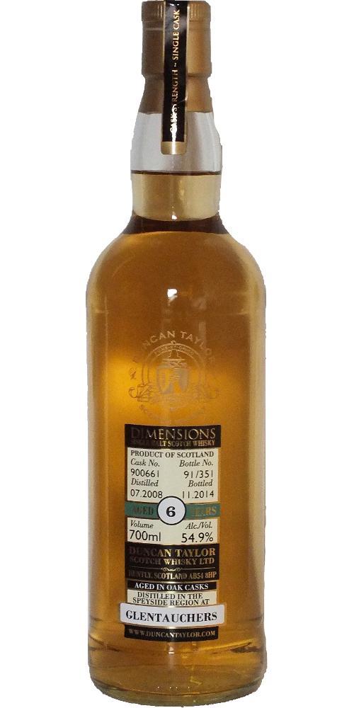 Glentauchers 2008 DT  Dimensions