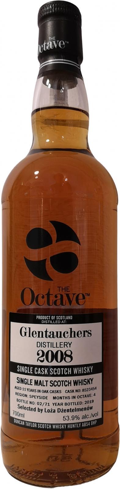 Glentauchers 2008 DT  The Octave