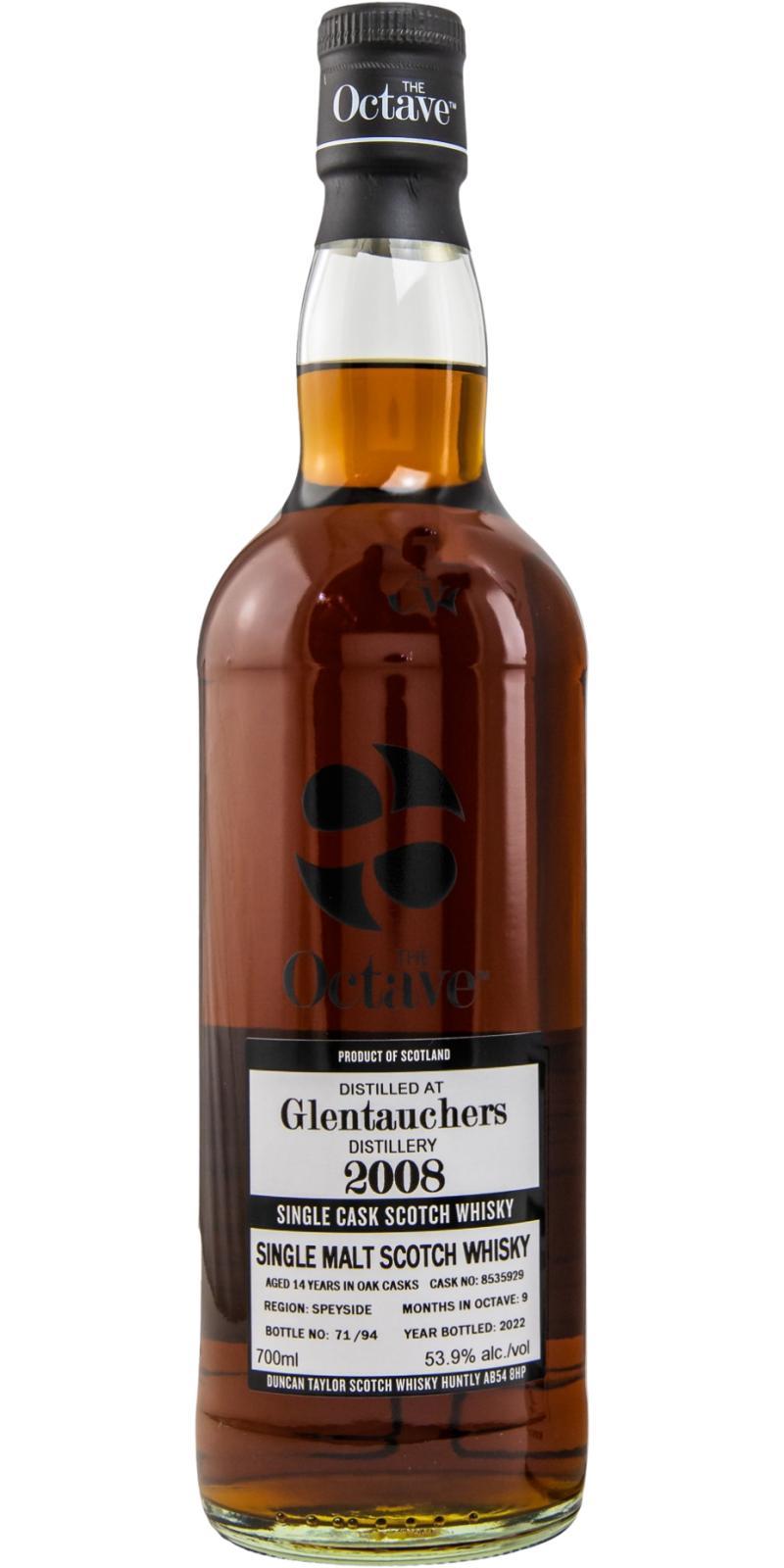 Glentauchers 2008 DT  The Octave