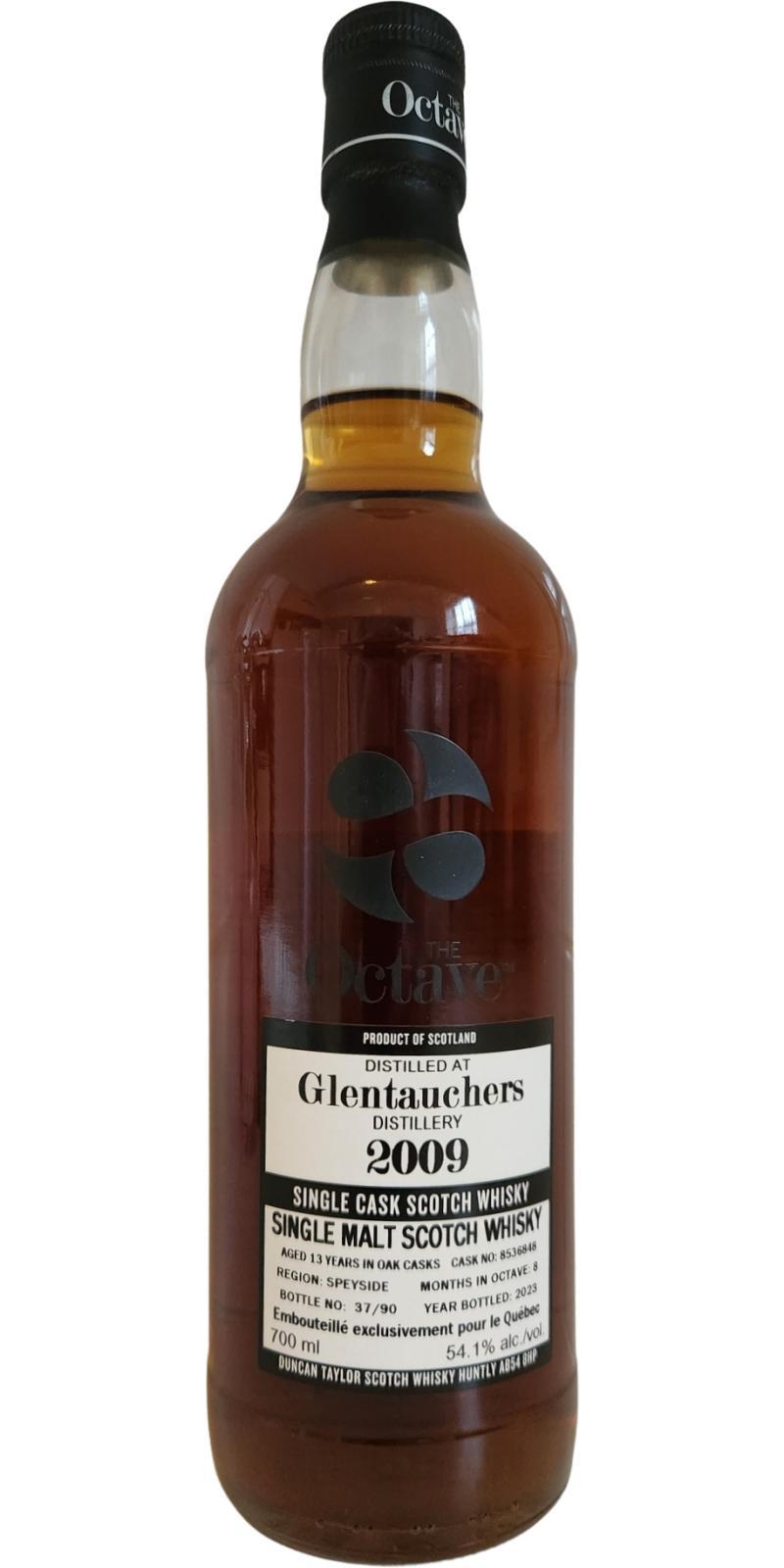 Glentauchers 2009 DT  The Octave