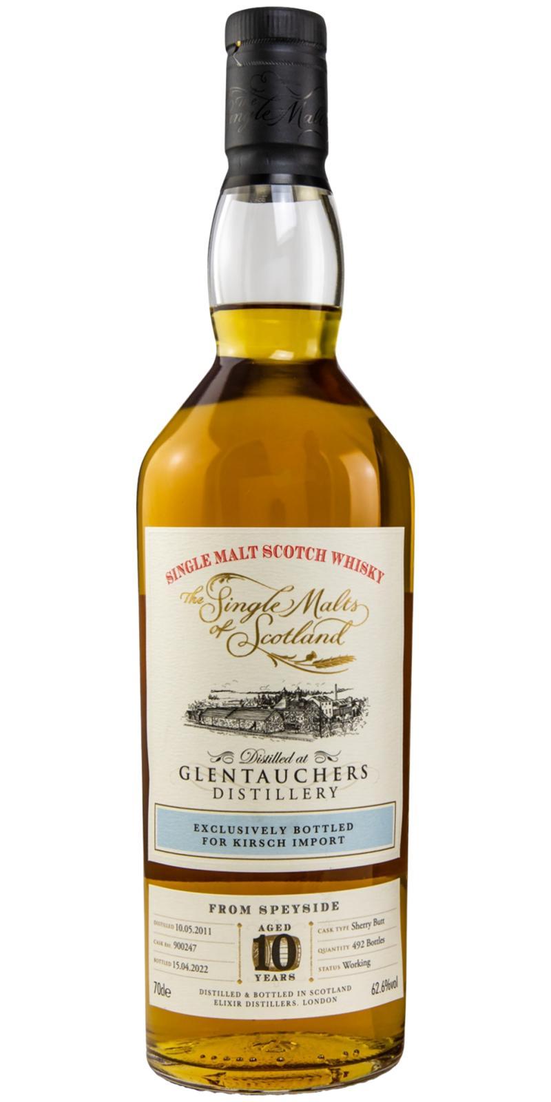 Glentauchers 2011 ElD  The Single Malts of Scotland