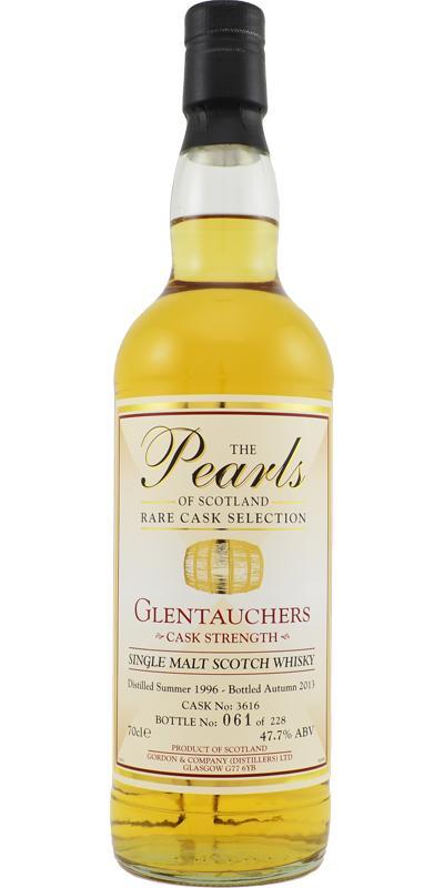 Glentauchers 1996 G&C  The Pearls of Scotland