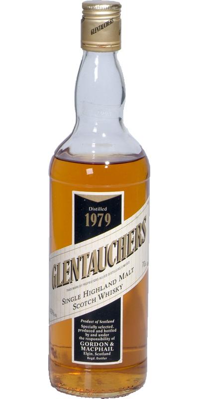 Glentauchers 1979 GM  Licensed Bottling